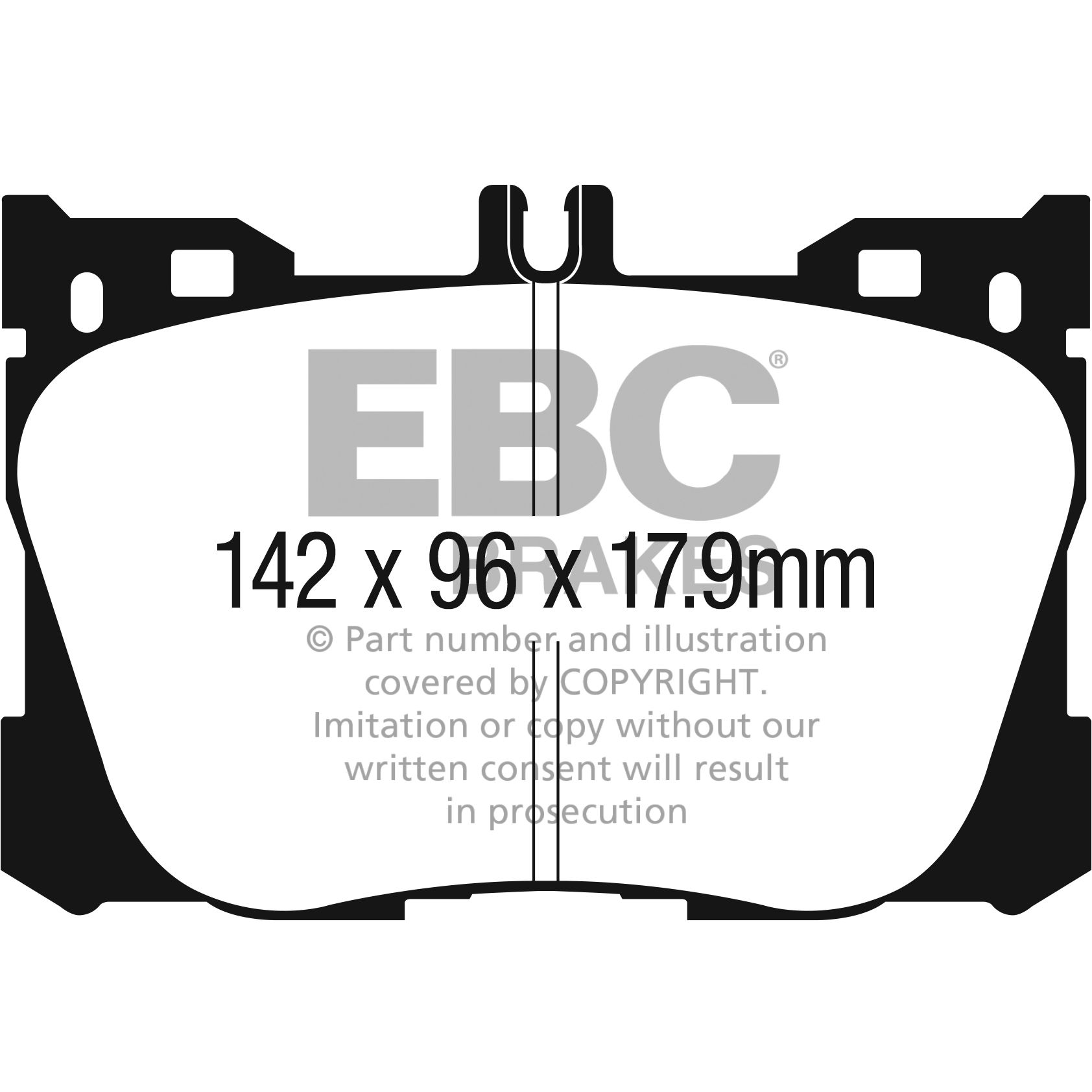 Redstuff Ceramic Low Dust Brake Pads