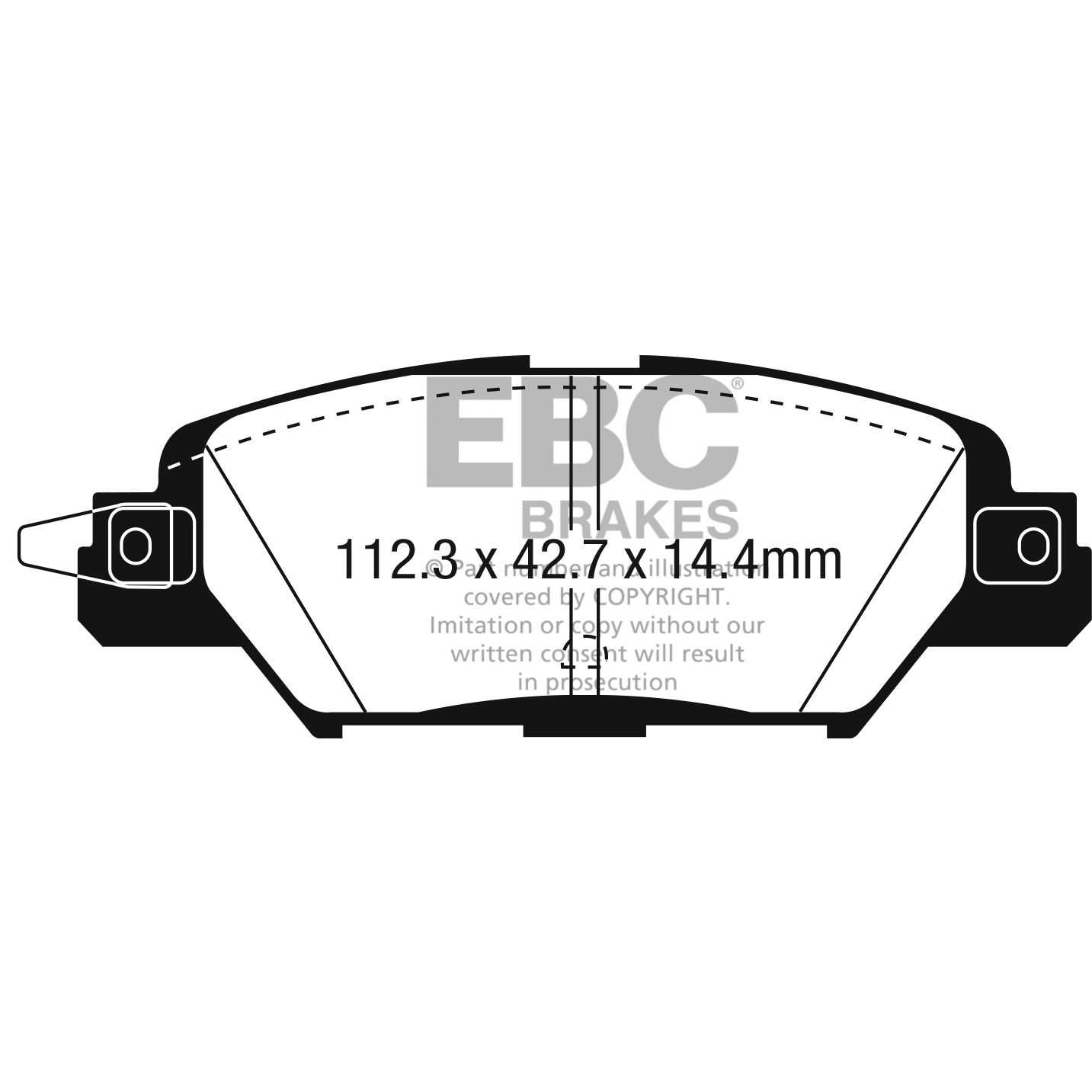 Redstuff Ceramic Low Dust Brake Pads