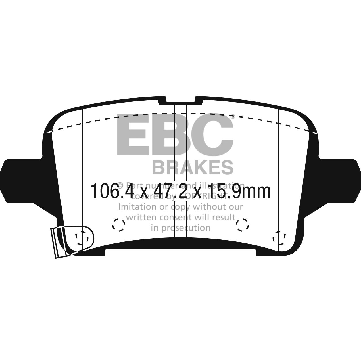 Redstuff Ceramic Low Dust Brake Pads