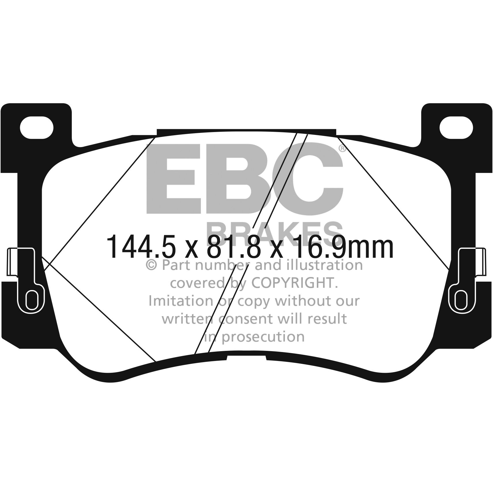 Redstuff Ceramic Low Dust Brake Pads