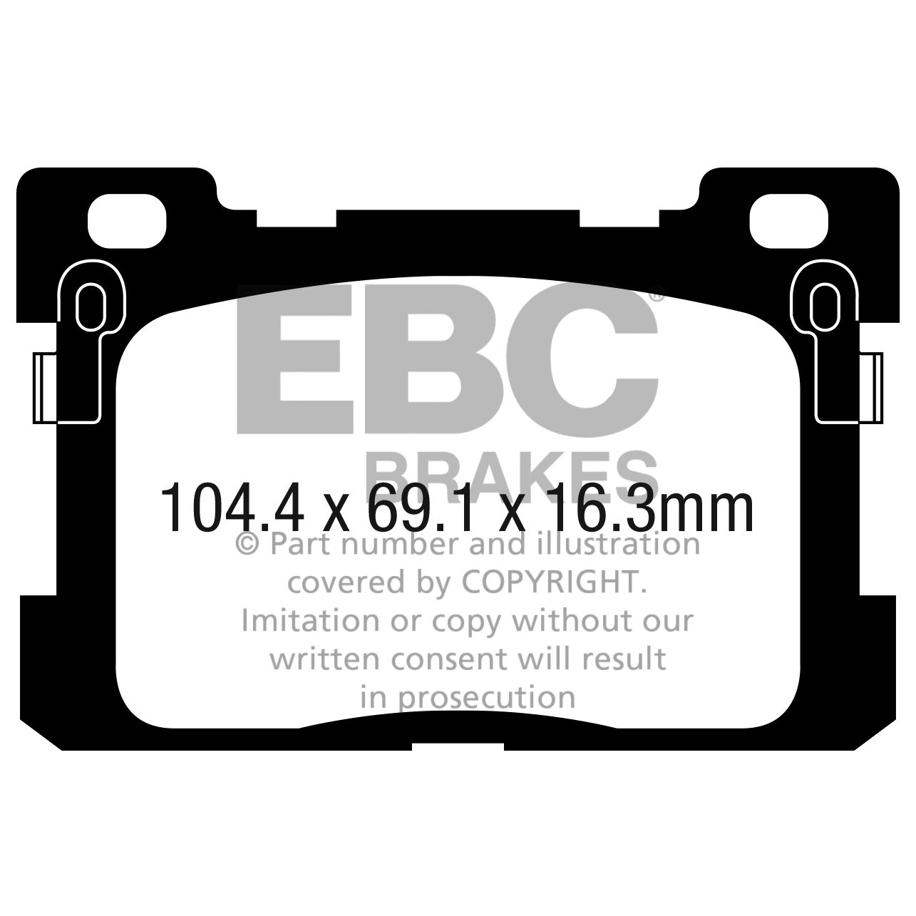 Redstuff Ceramic Low Dust Brake Pads