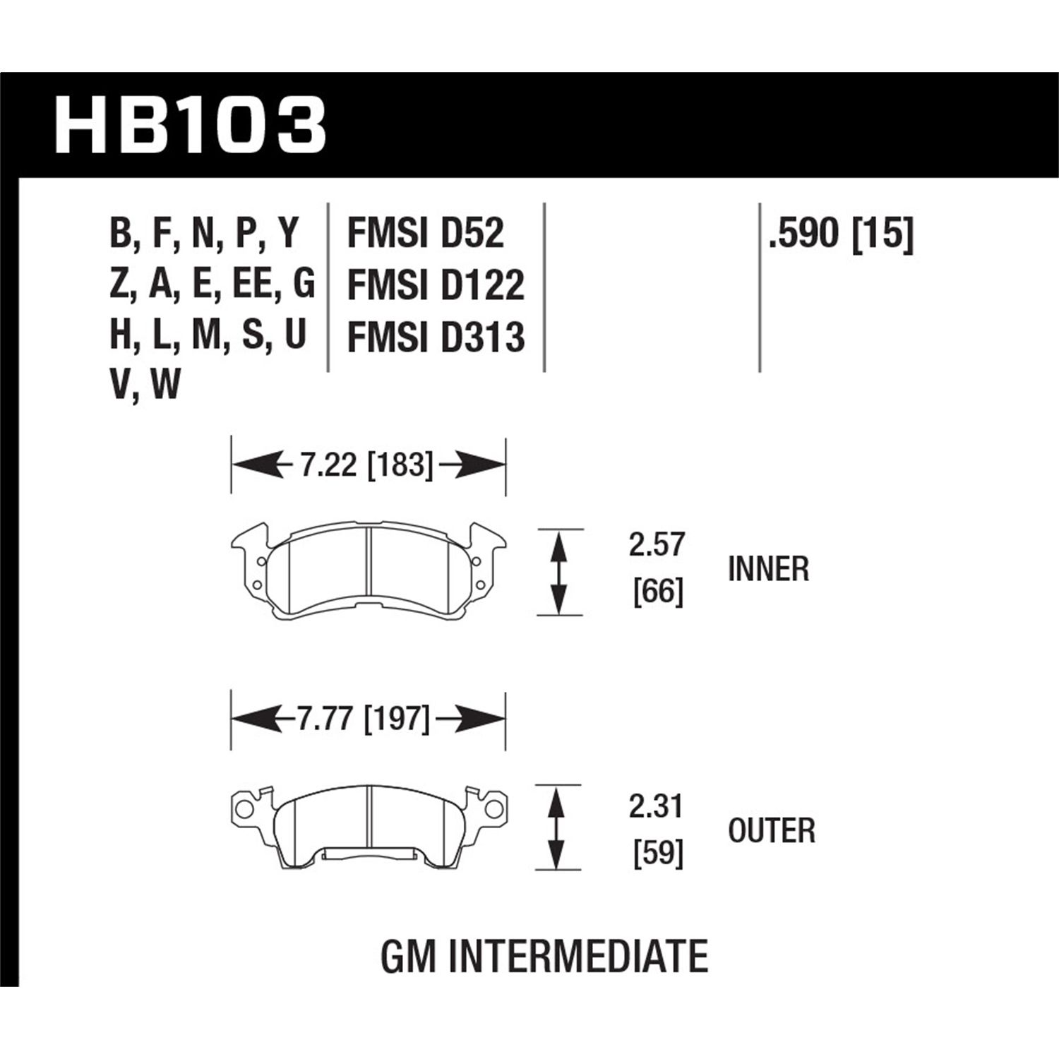 LTS Disc Brake Pad