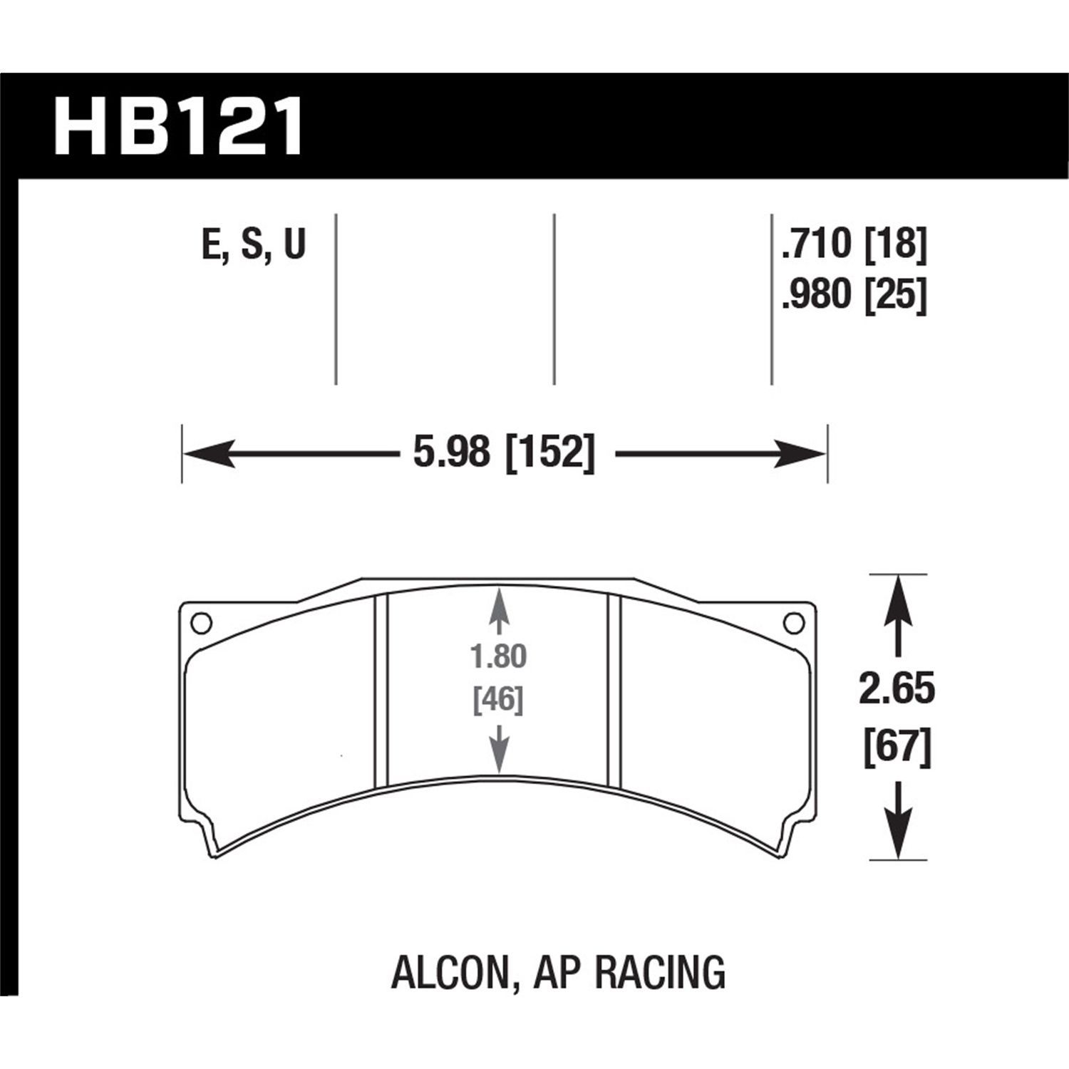 DTC-70 Disc Brake Pad