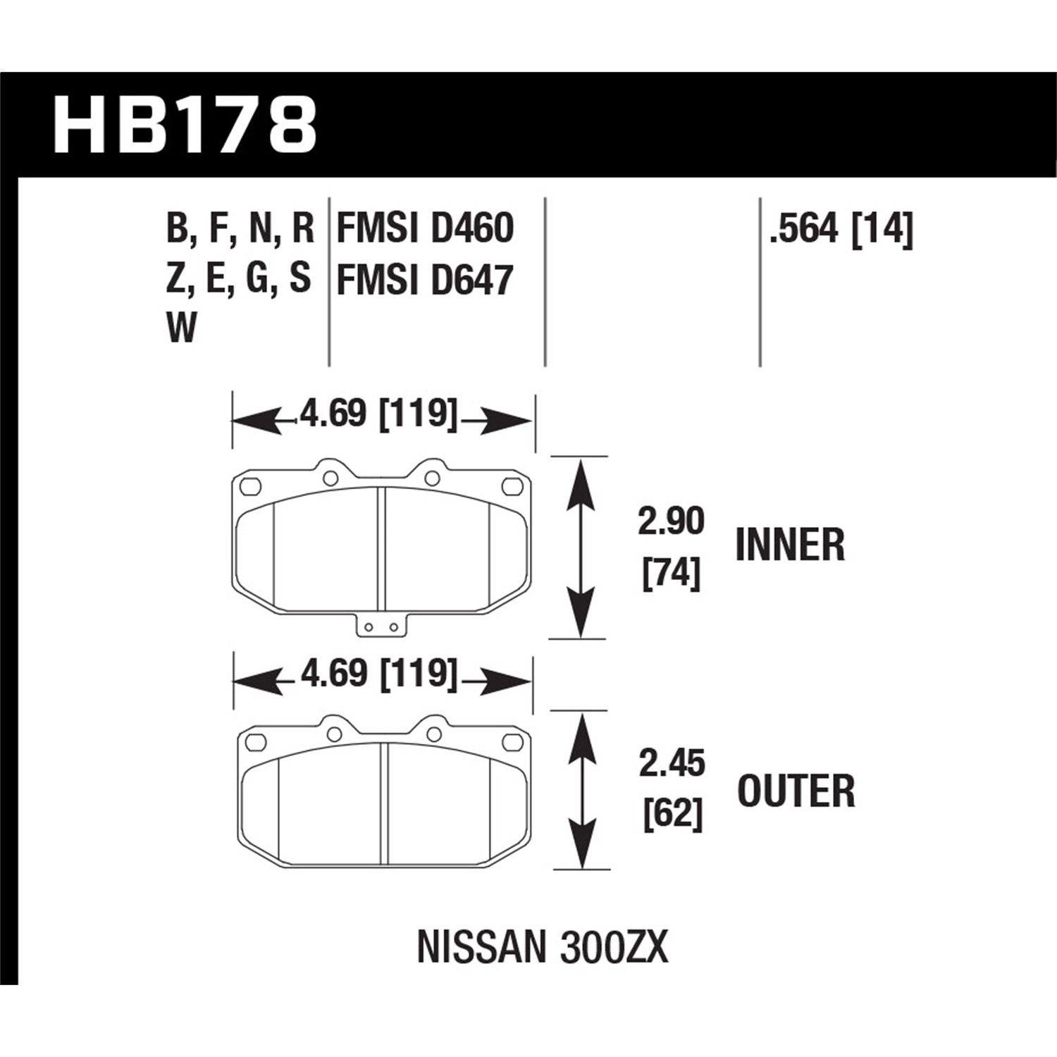DTC-30 Disc Brake Pad