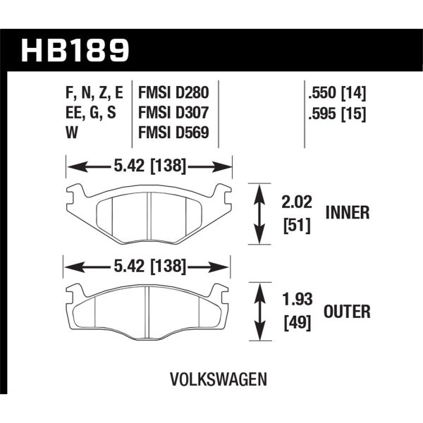DTC-30 Disc Brake Pad