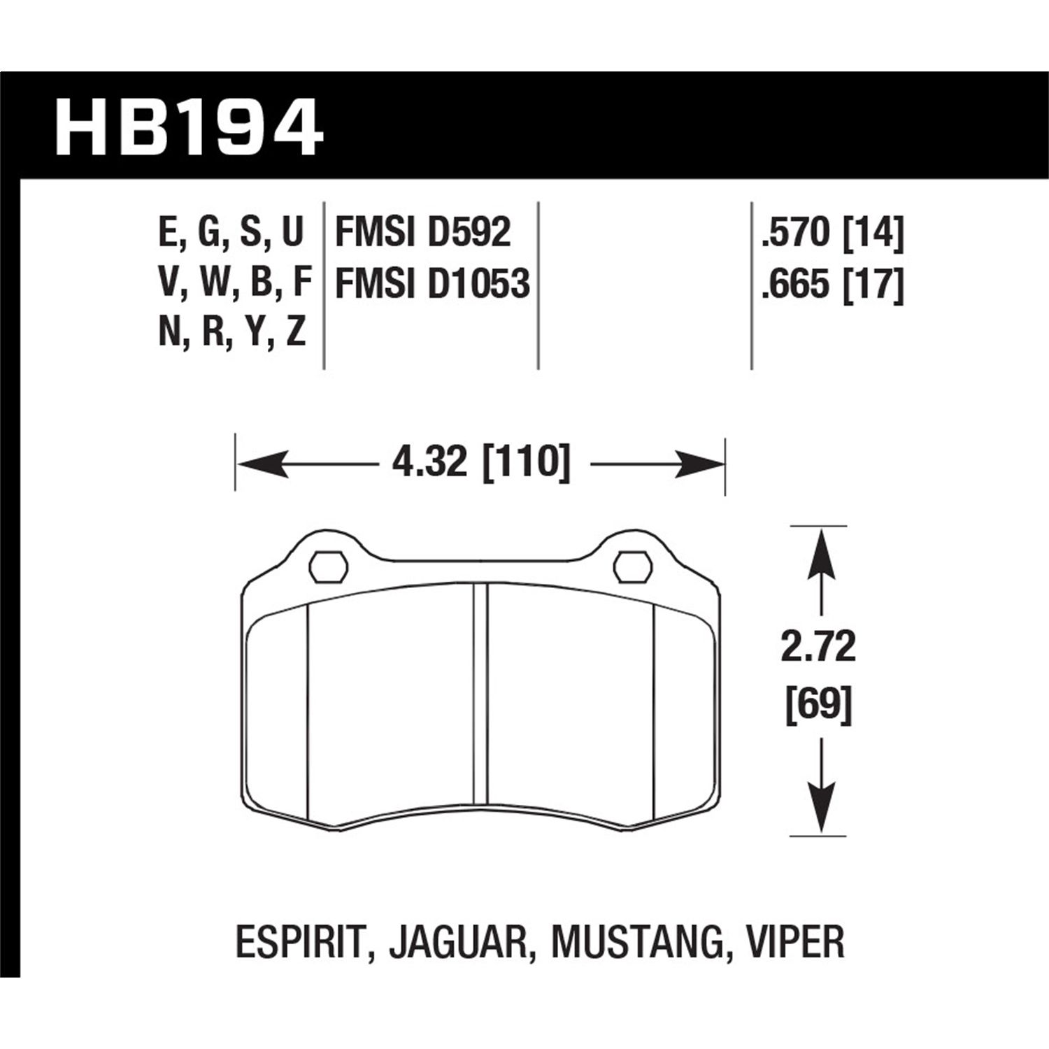 LTS Disc Brake Pad