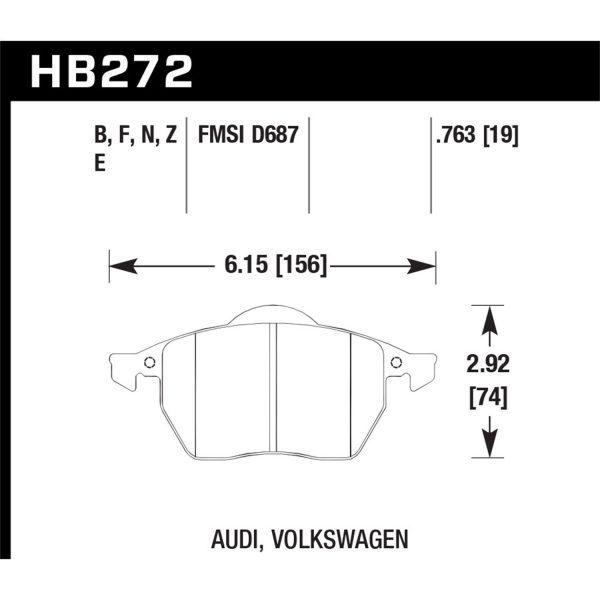 DTC-60 Disc Brake Pad
