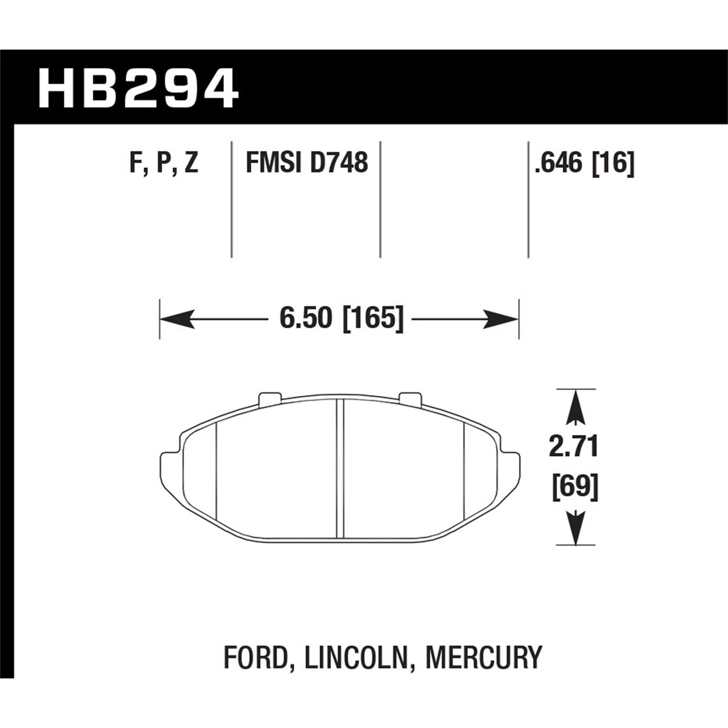 DTC-70 Disc Brake Pad