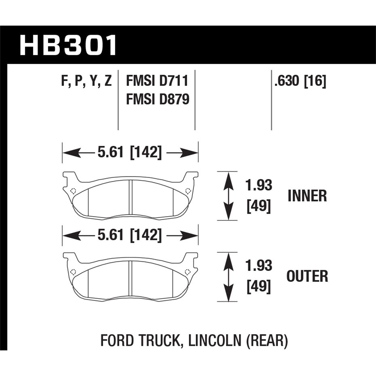 LTS Disc Brake Pad