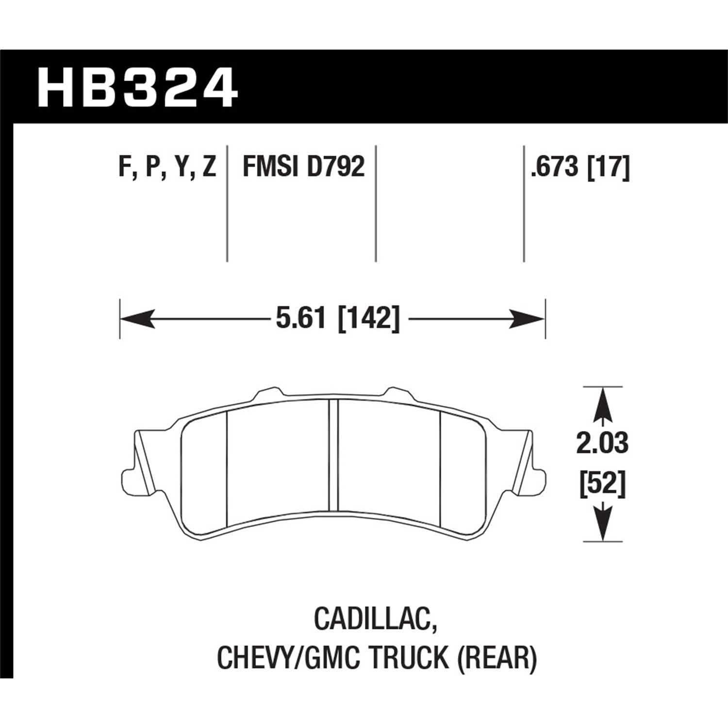 HPS Disc Brake Pad