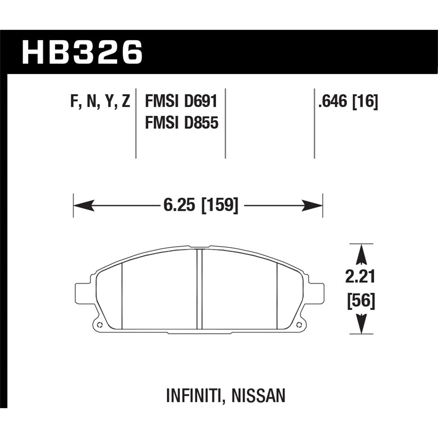 HPS Disc Brake Pad