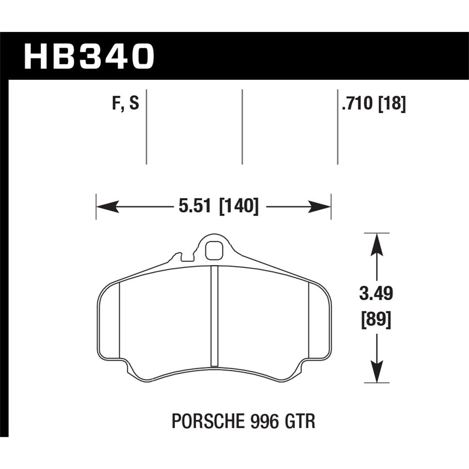 HPS Disc Brake Pad