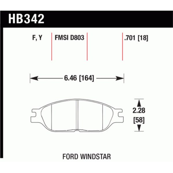 HPS Disc Brake Pad