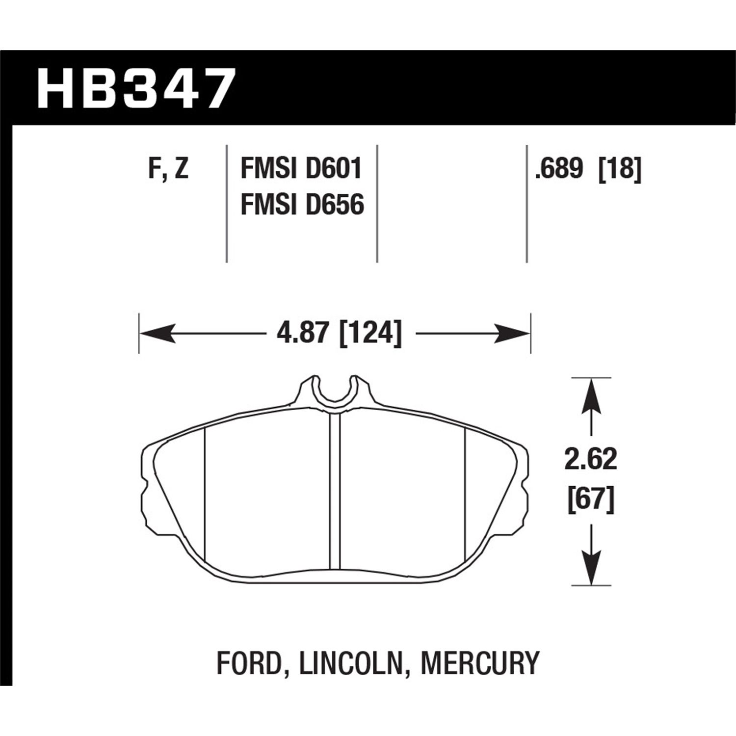 HPS Disc Brake Pad