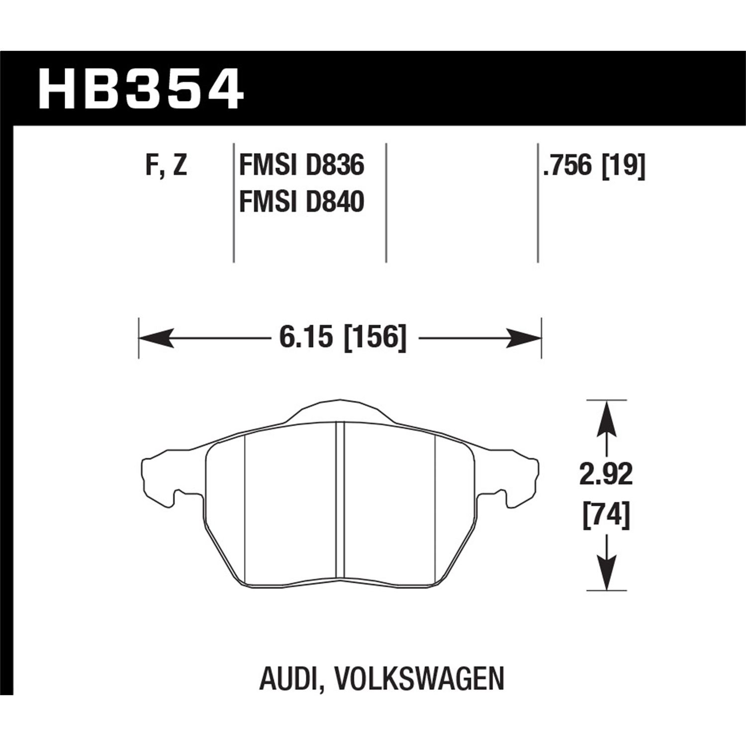 HPS Disc Brake Pad