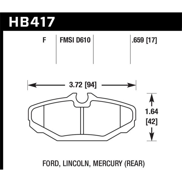 HPS Disc Brake Pad