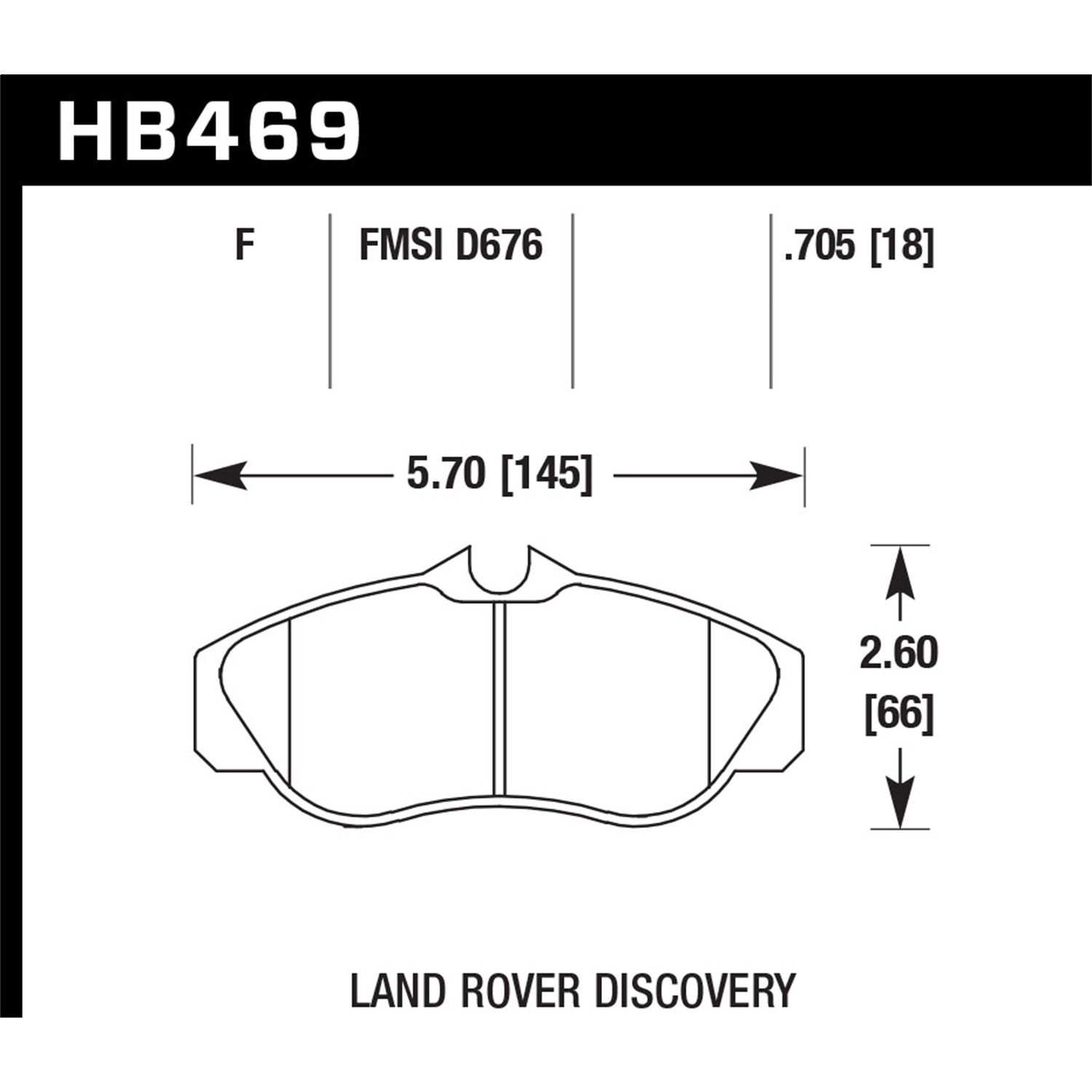HPS Disc Brake Pad