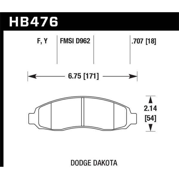 HPS Disc Brake Pad