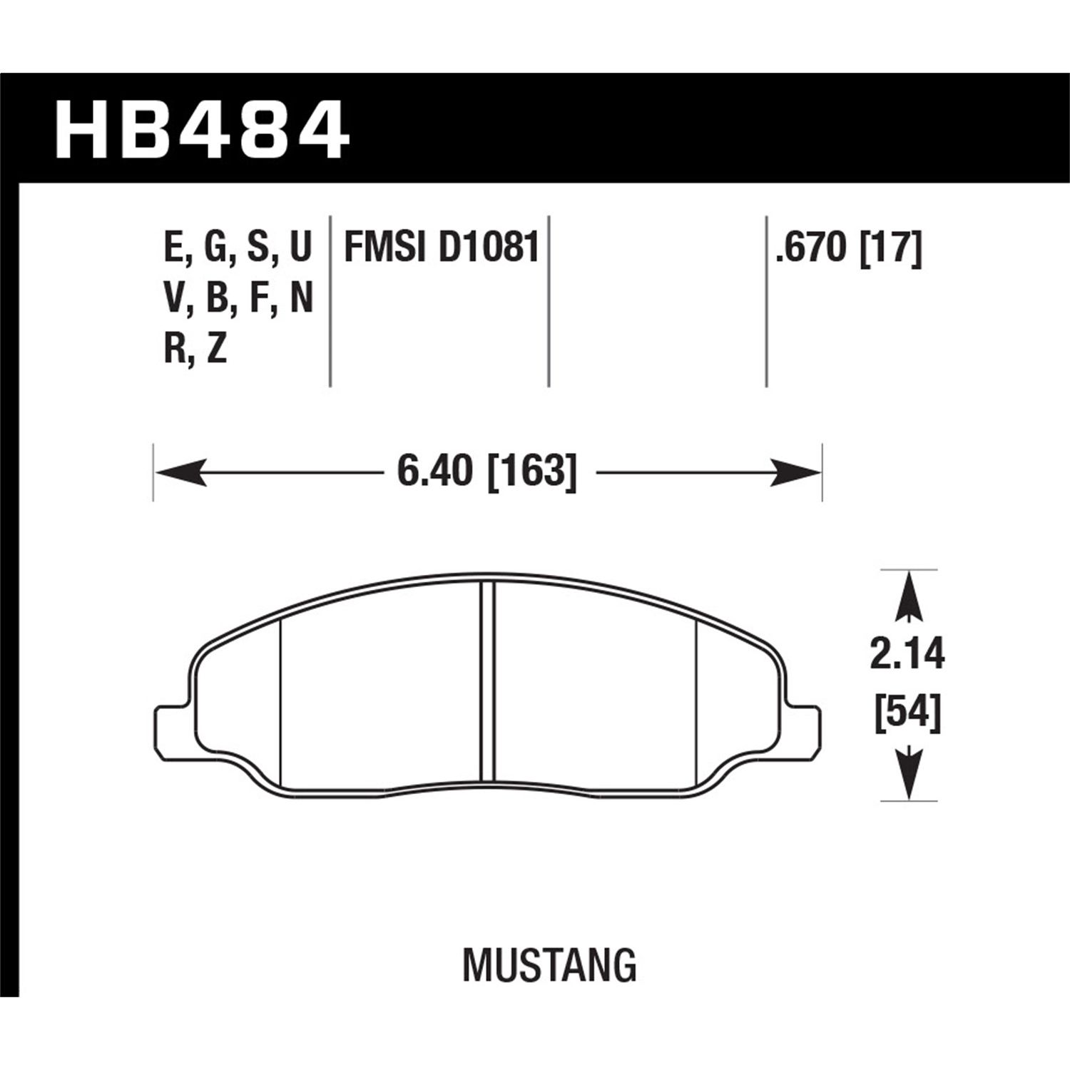 DTC-70 Disc Brake Pad