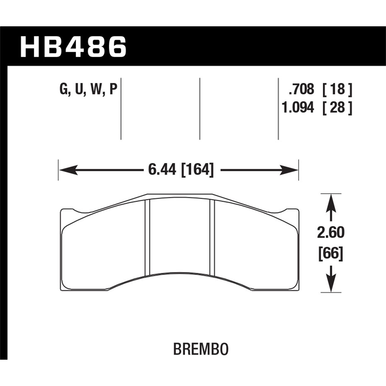 DTC-70 Disc Brake Pad