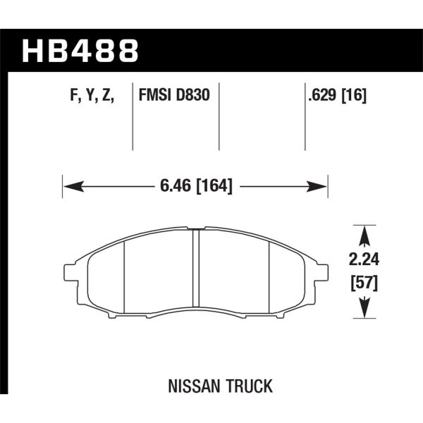 HPS Disc Brake Pad
