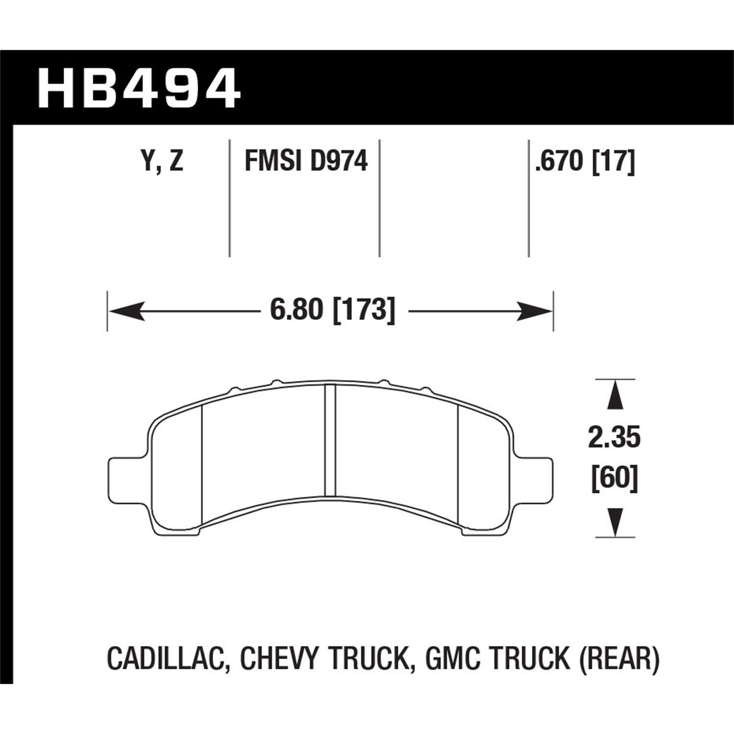 LTS Disc Brake Pad