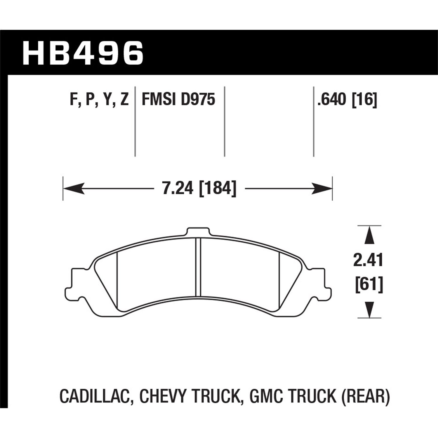 HPS Disc Brake Pad