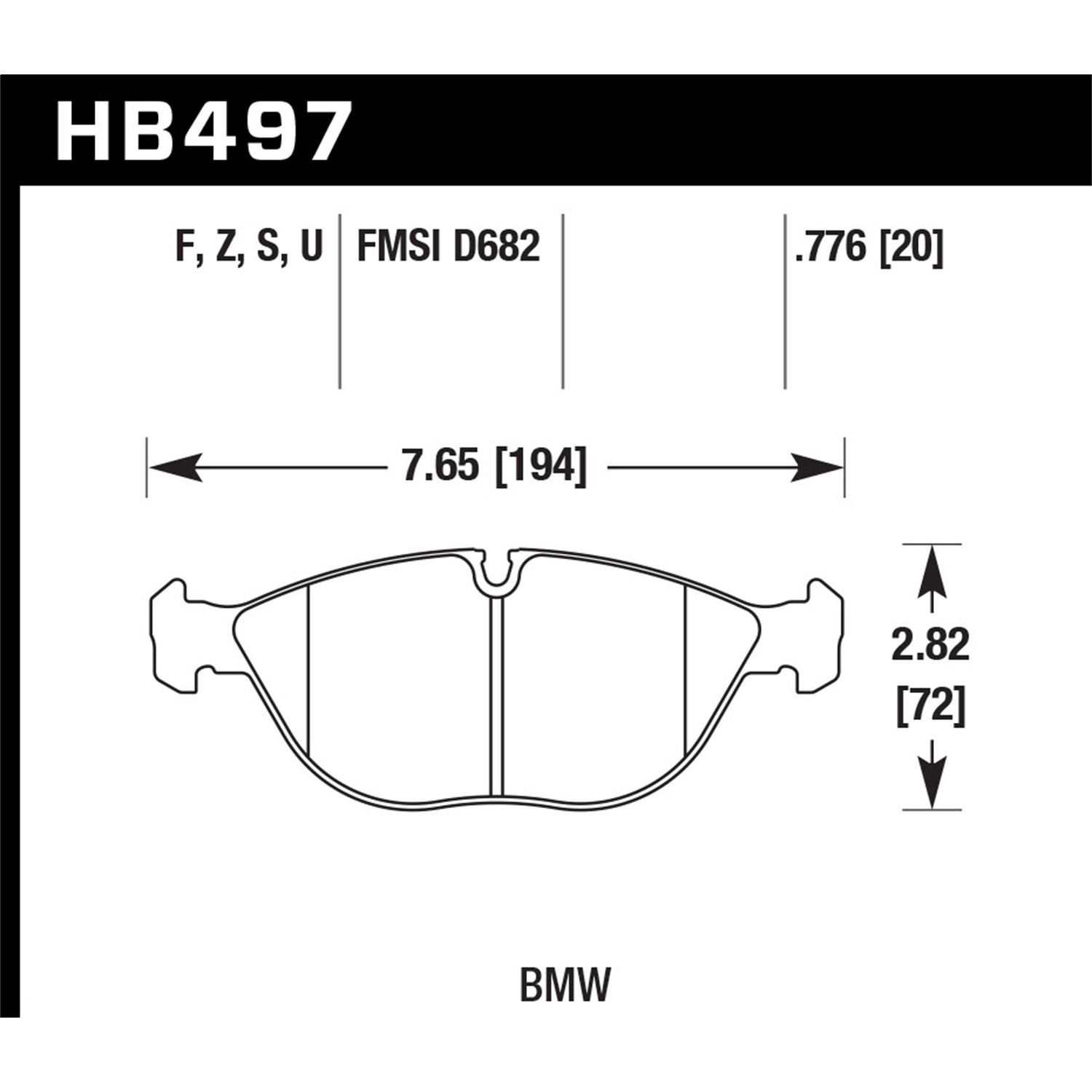 DTC-70 Disc Brake Pad
