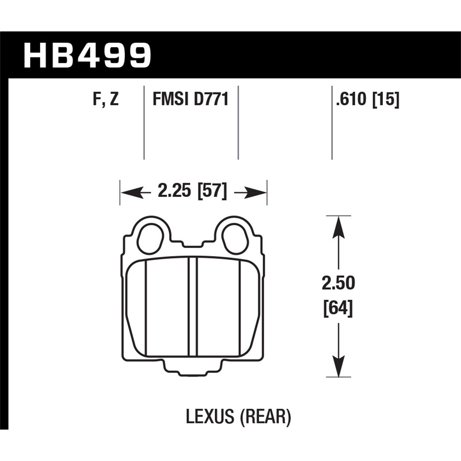 HPS 5.0 Disc Brake Pad