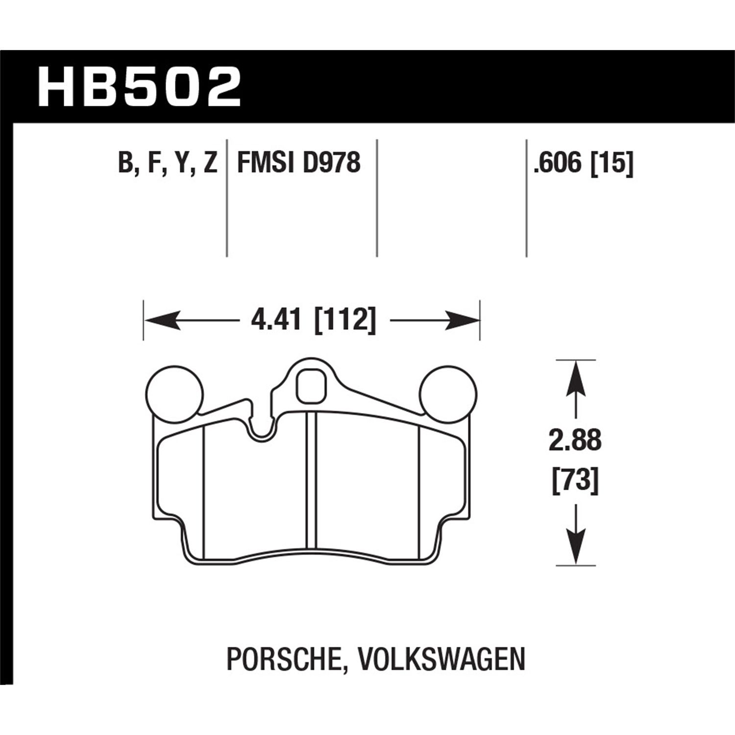 HPS 5.0 Disc Brake Pad