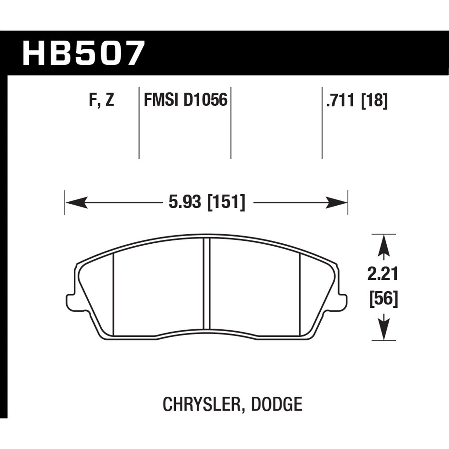 HPS 5.0 Disc Brake Pad