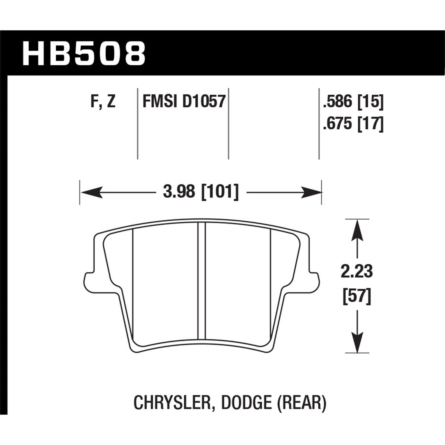 HPS 5.0 Disc Brake Pad