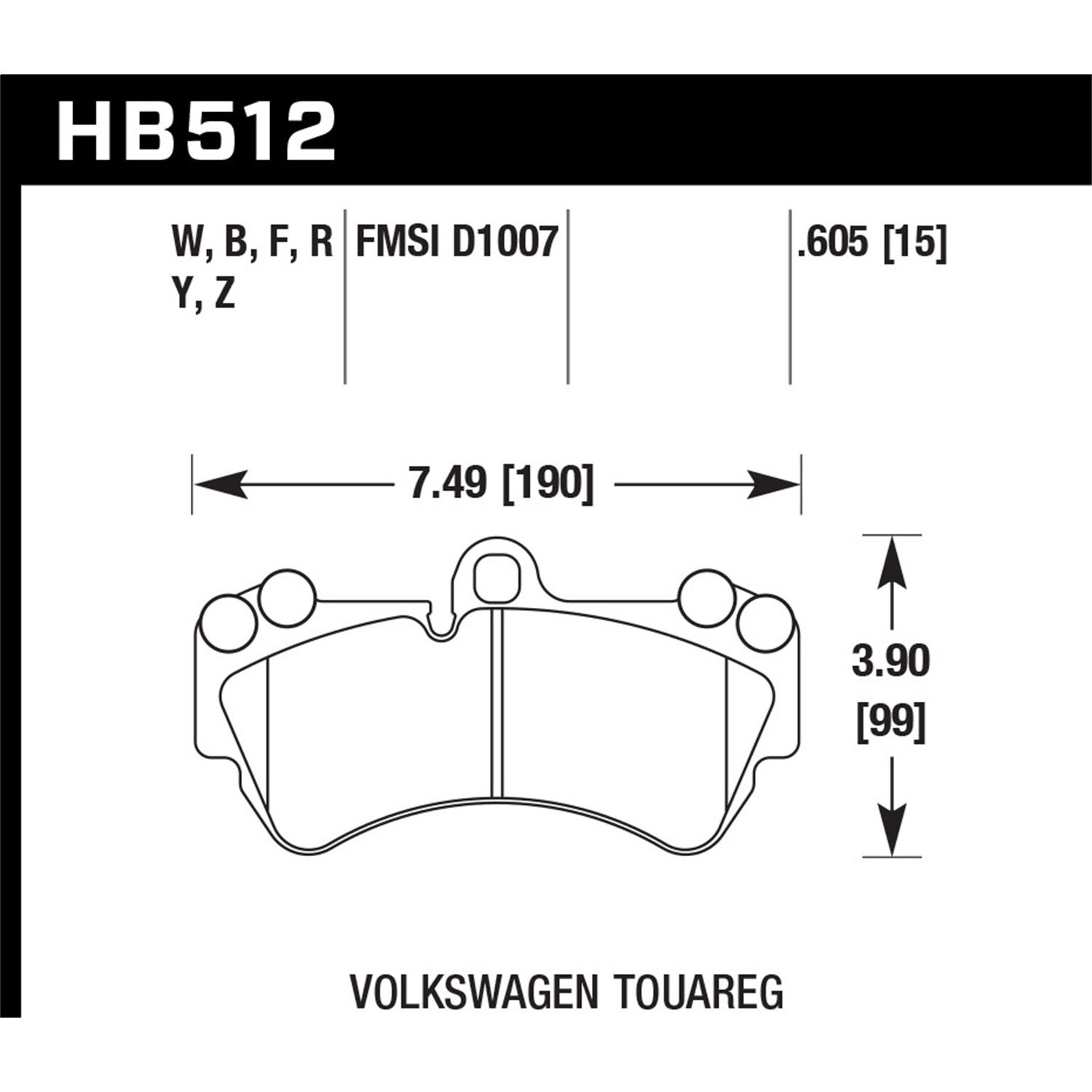 DTC-30 Disc Brake Pad