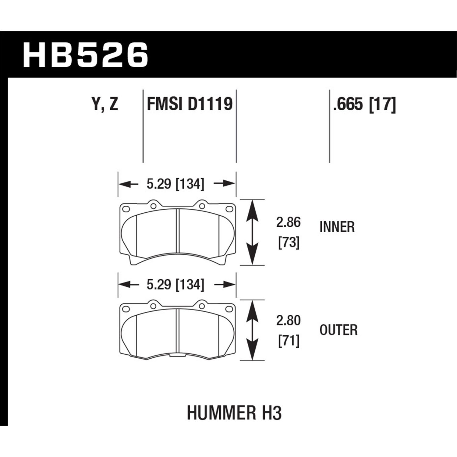 LTS Disc Brake Pad