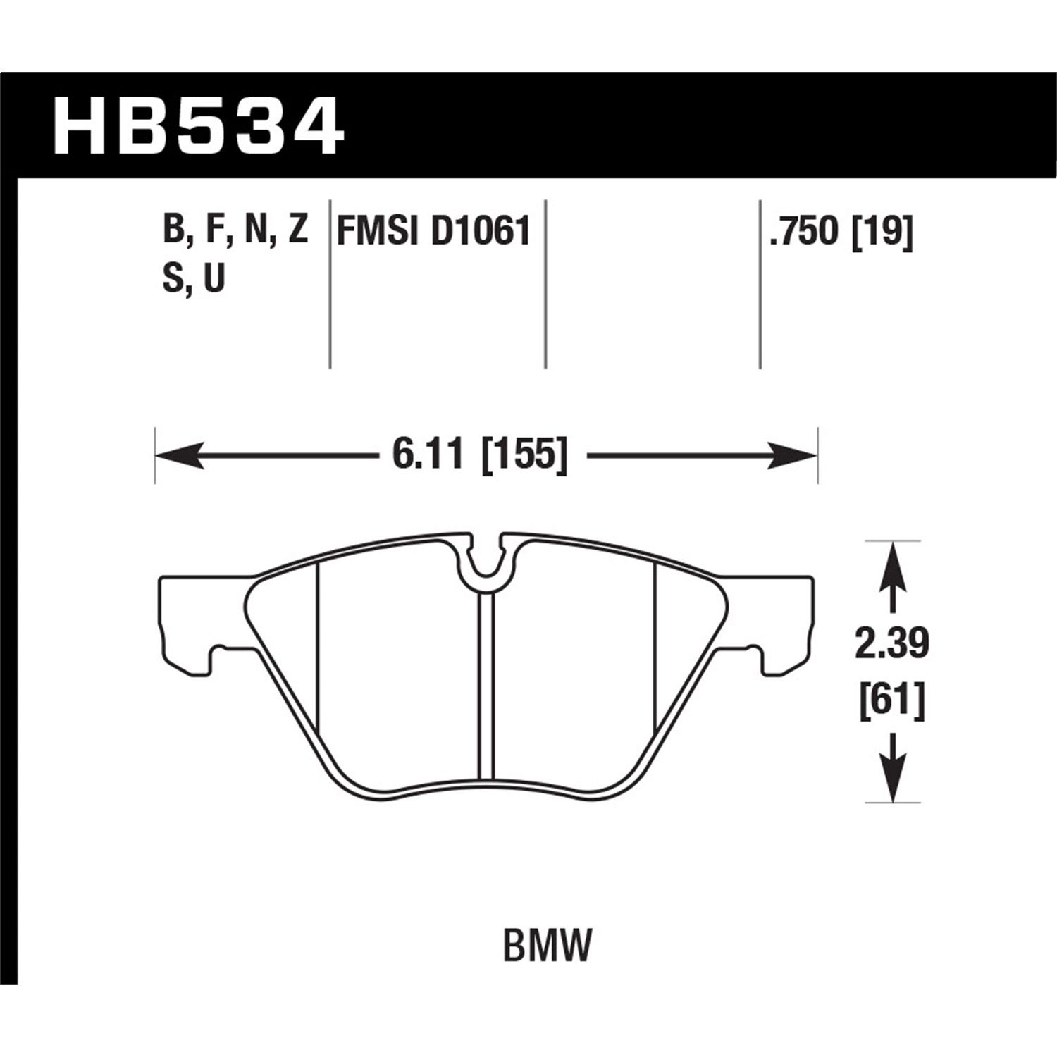 DTC-70 Disc Brake Pad