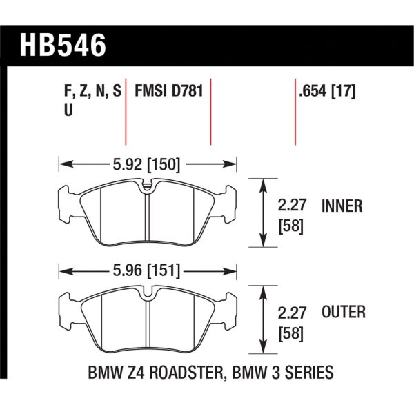 DTC-70 Disc Brake Pad