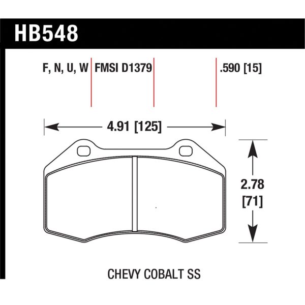 DTC-70 Disc Brake Pad