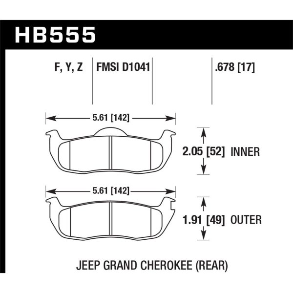 HPS Disc Brake Pad