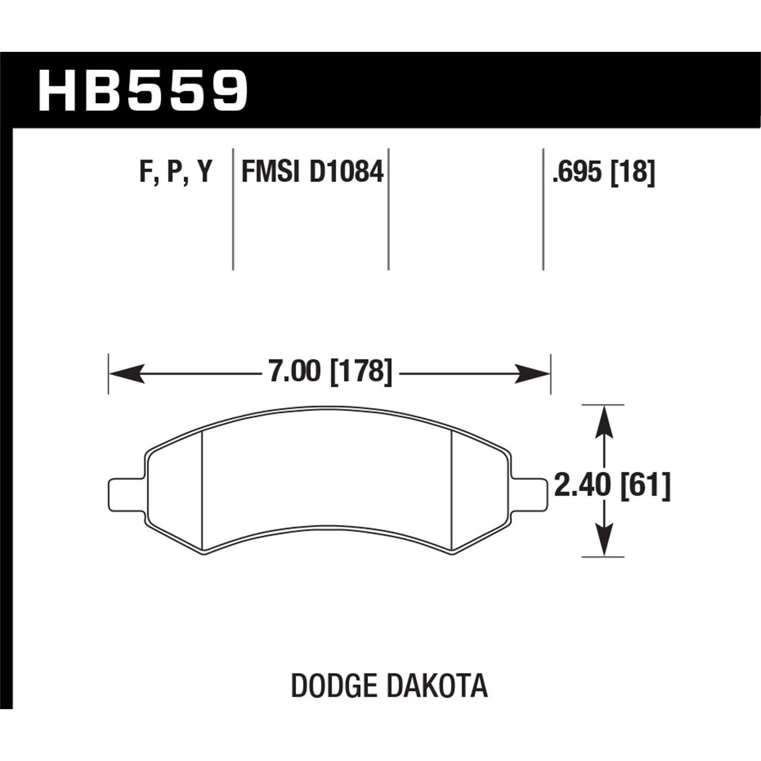 LTS Disc Brake Pad