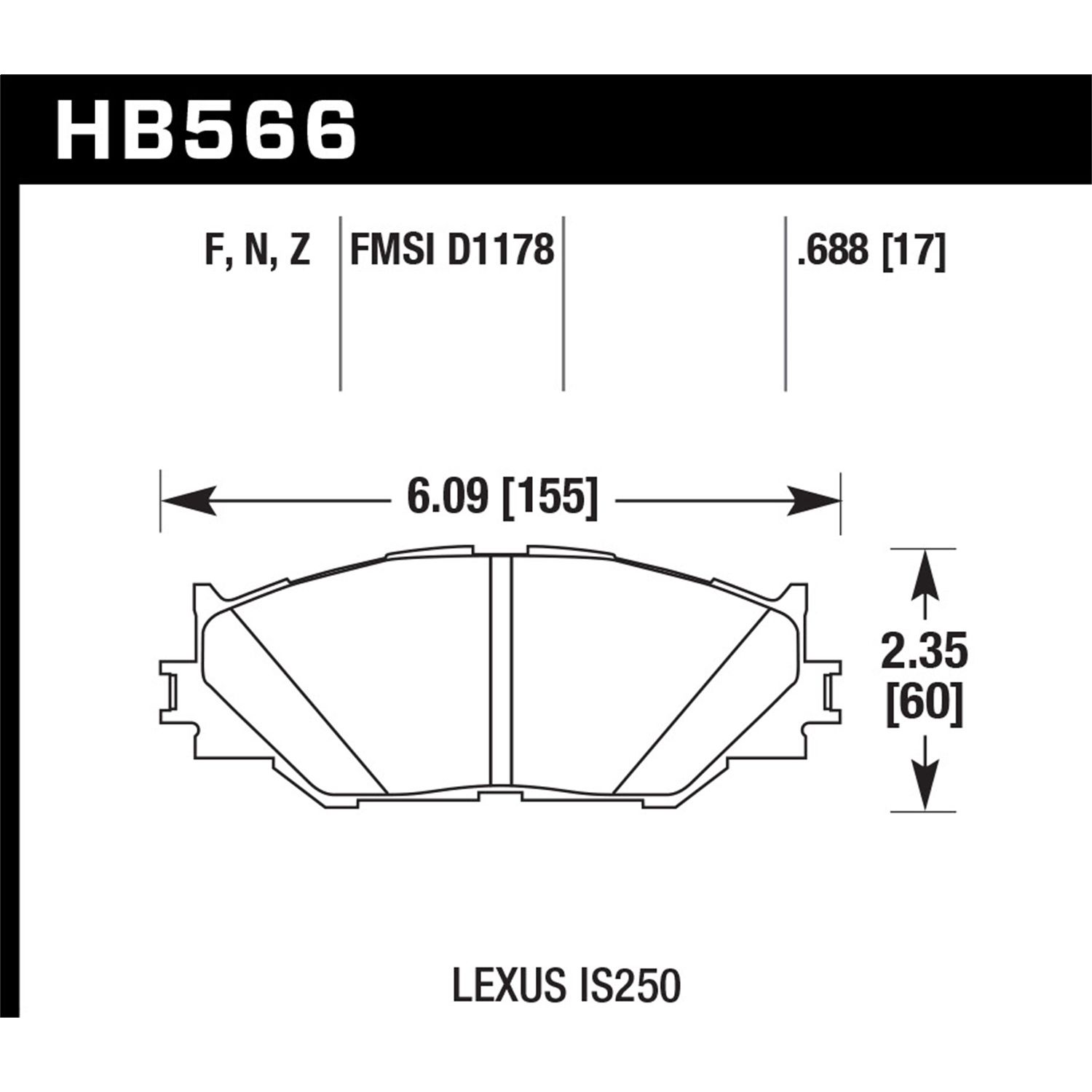 HP Plus Disc Brake Pad