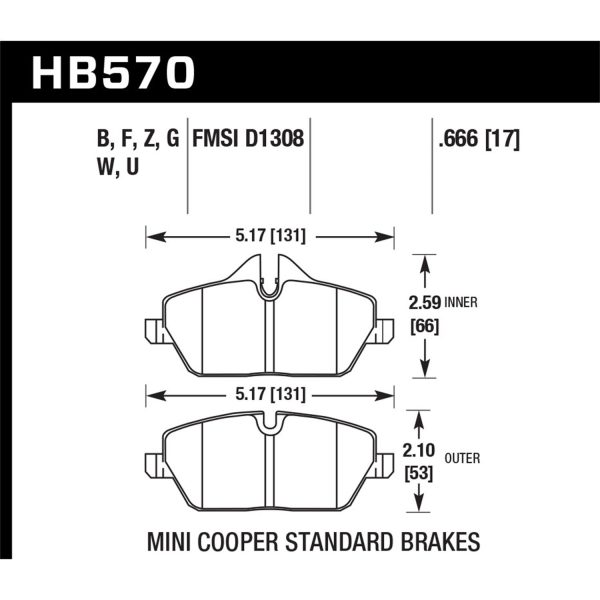 DTC-70 Disc Brake Pad