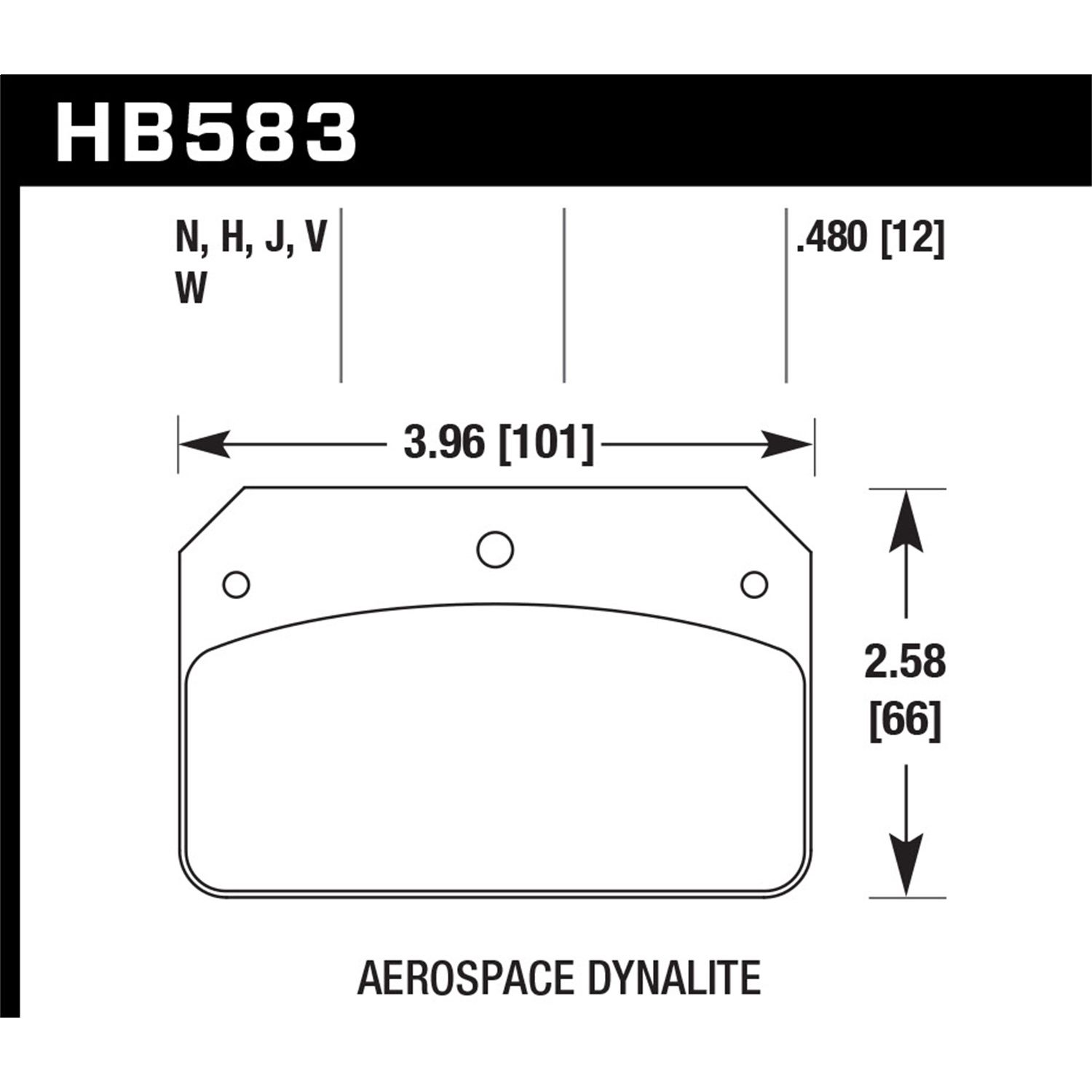 DTC-50 Disc Brake Pad