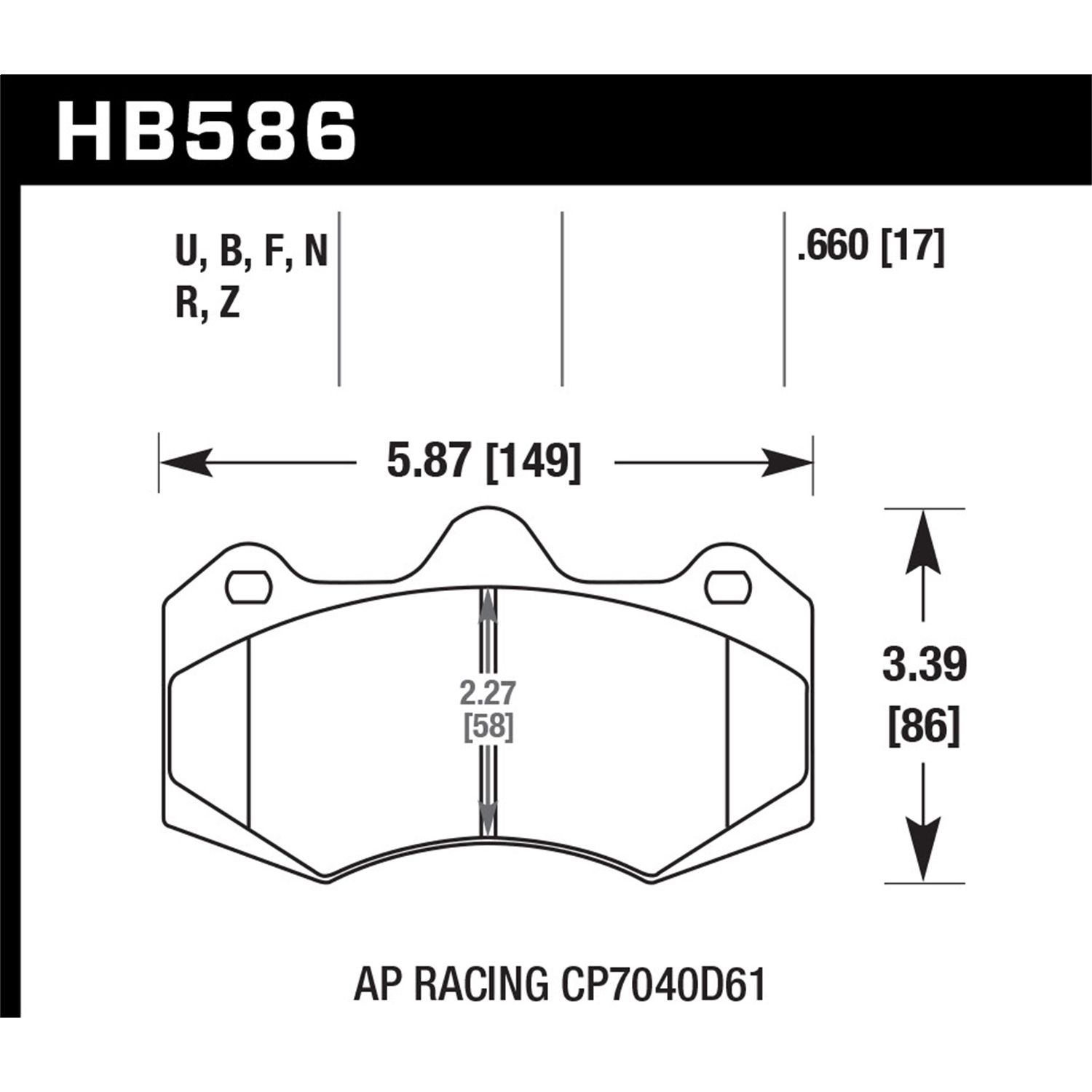 DTC-80 Disc Brake Pad