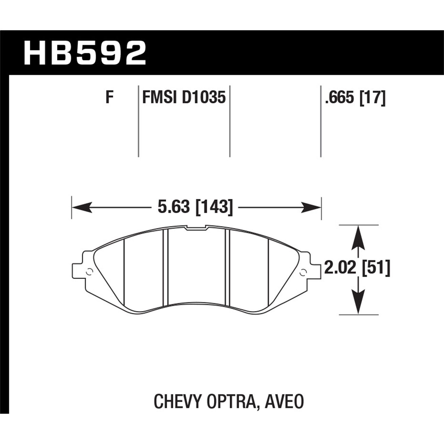 HPS Disc Brake Pad