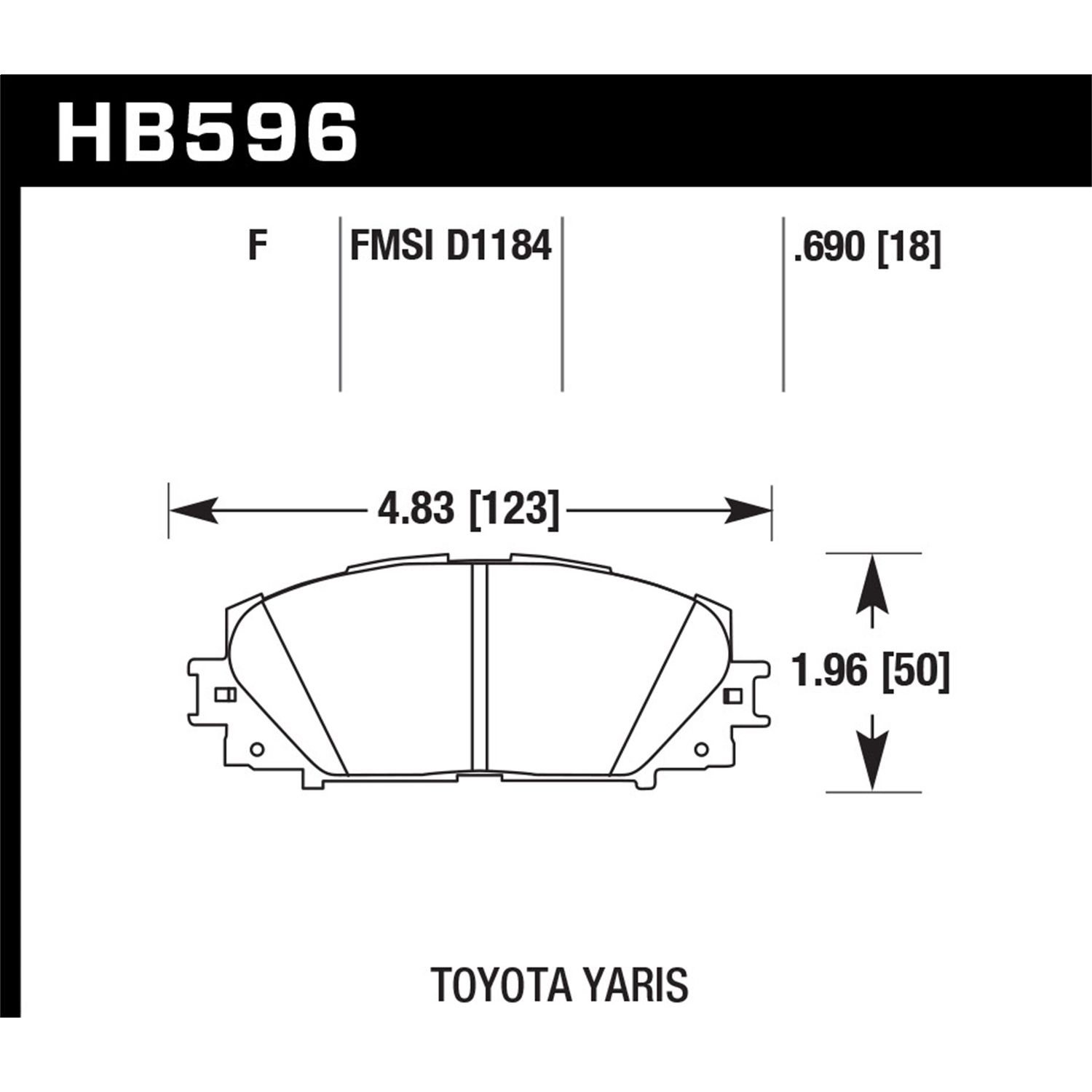 HPS 5.0 Disc Brake Pad