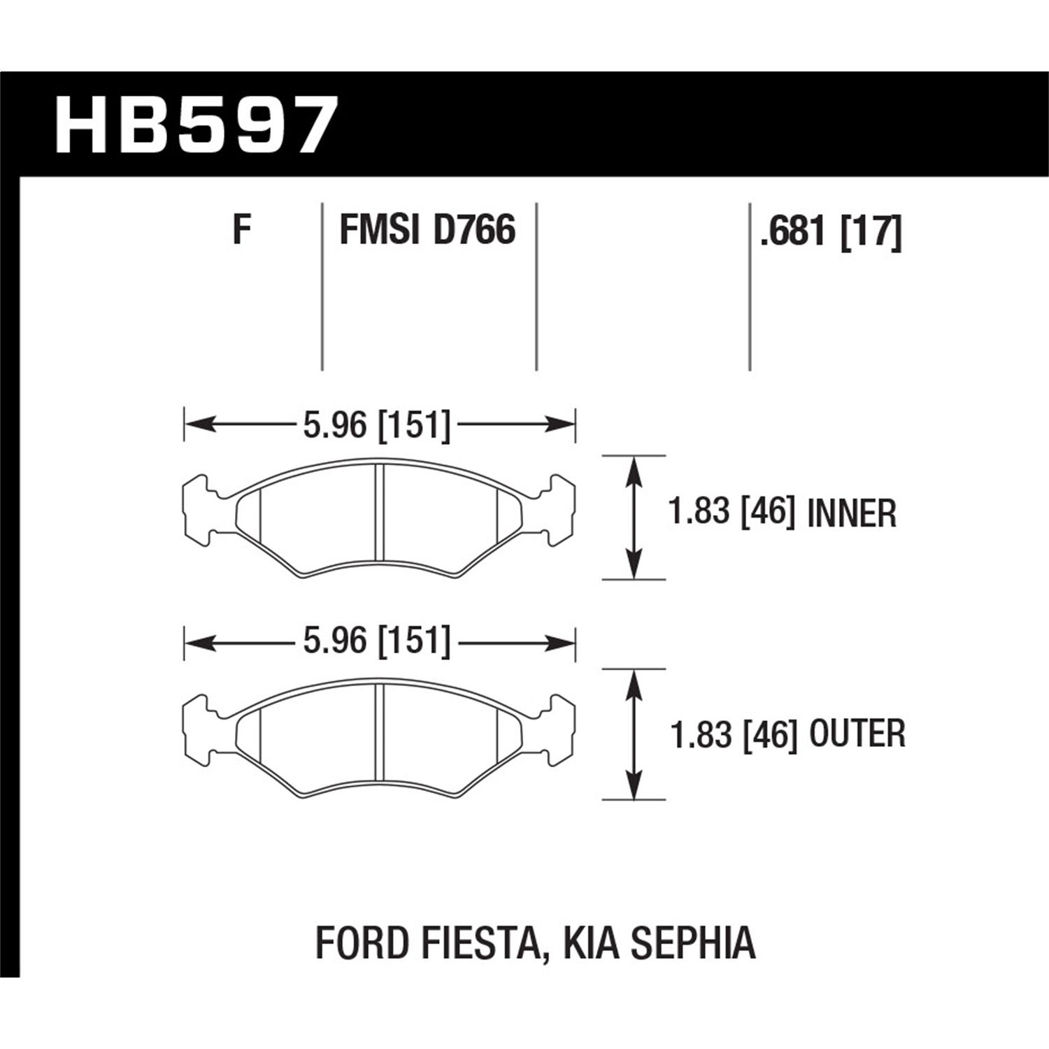 HPS Disc Brake Pad