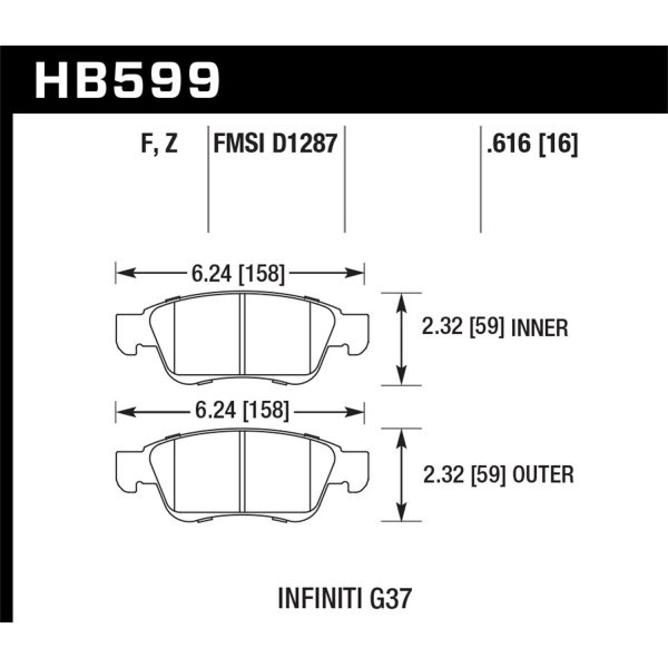 HPS 5.0 Disc Brake Pad