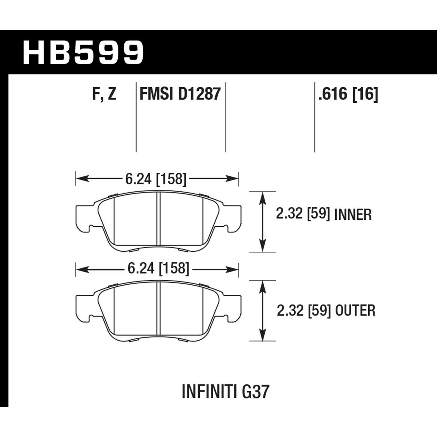 HPS 5.0 Disc Brake Pad