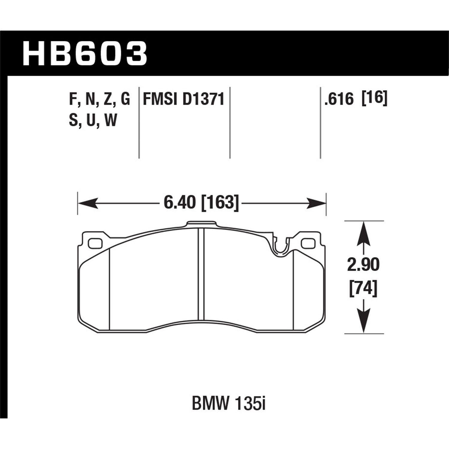 DTC-70 Disc Brake Pad