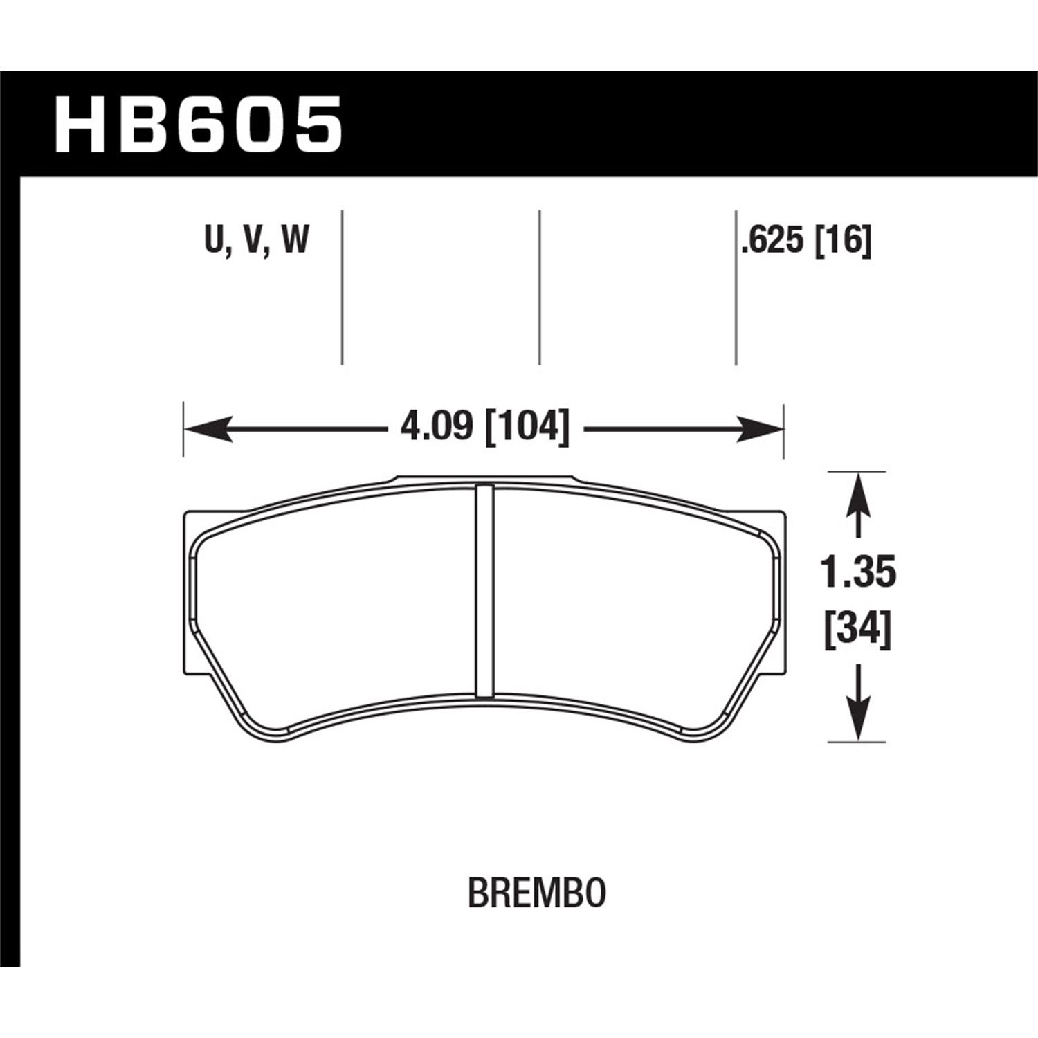 DTC-80 Disc Brake Pad